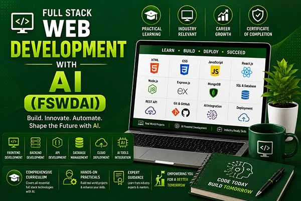 FULL STACK WEB DEVELOPMENT WITH AI